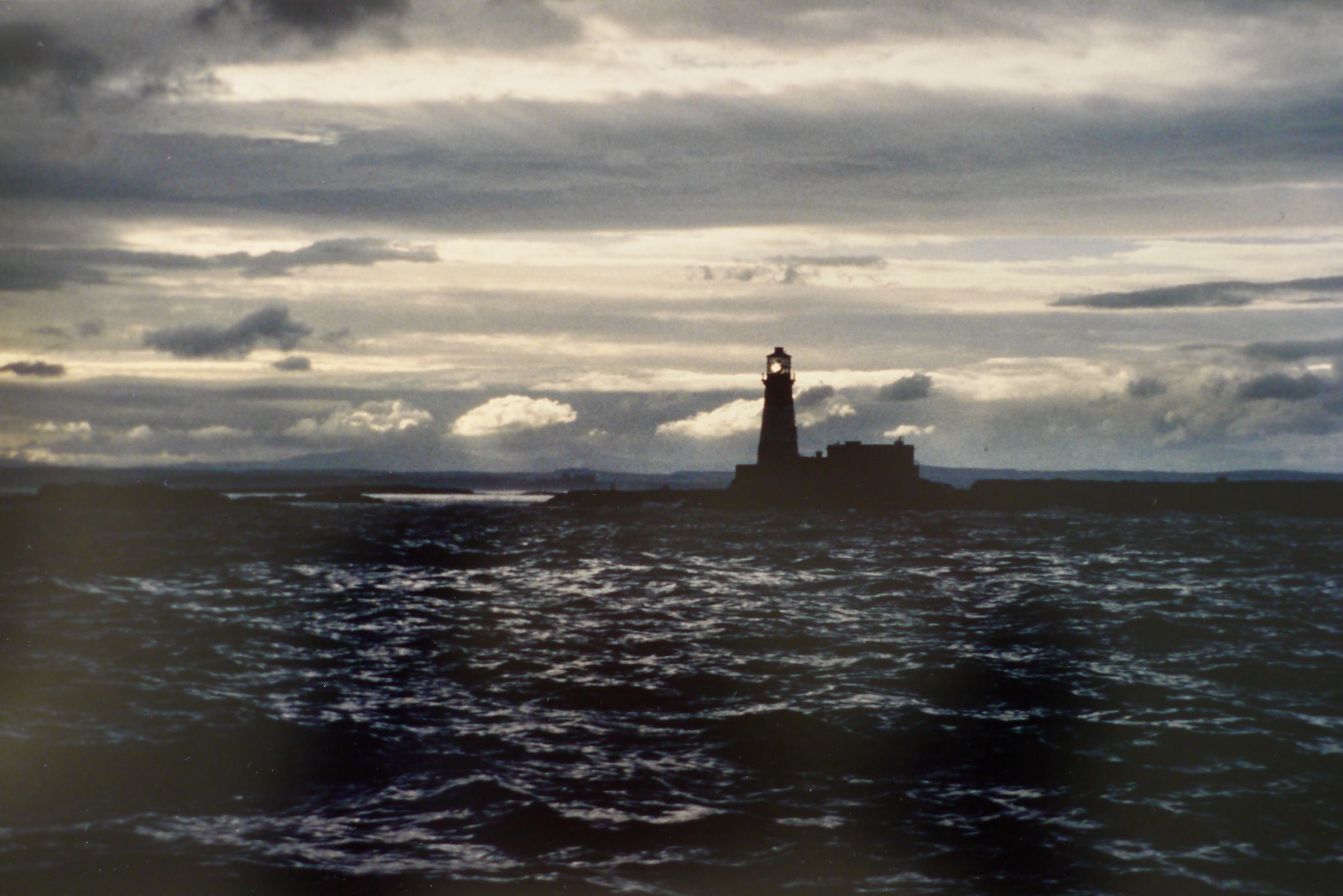 Tacita Dean, (b.1965), Longstone Lighthouse, 1996, analogue photograph, 35 x 53 cm.